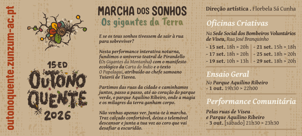 Marcha dos Sonhos: Oficinas Criativas
